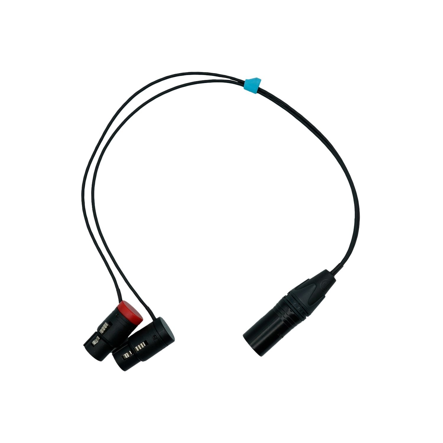 Mini-ALTO Stereo Y-Cable, 3-Pin to 5-Pin XLR Cable, Long, 400mm