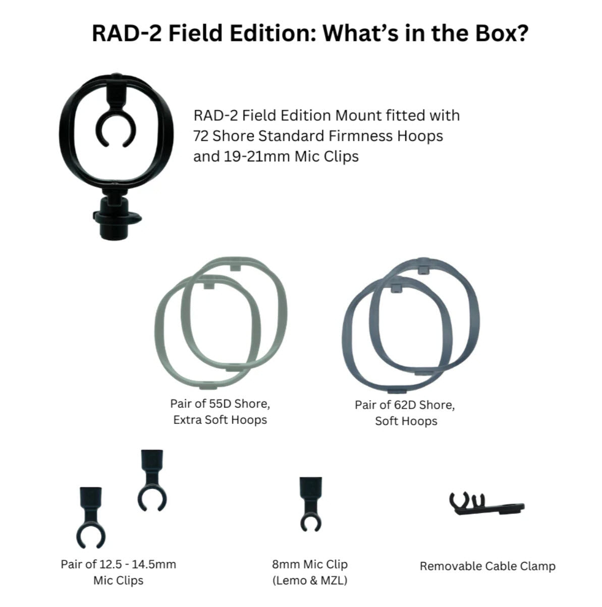RAD-2 Field Edition Base, Pair