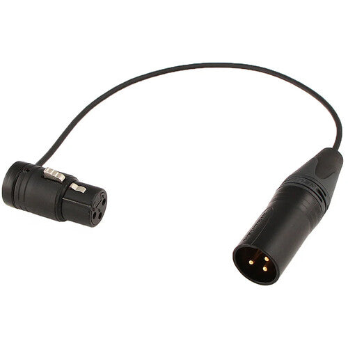 RAD Low Profile 3-Pin XLR Cable, 400mm