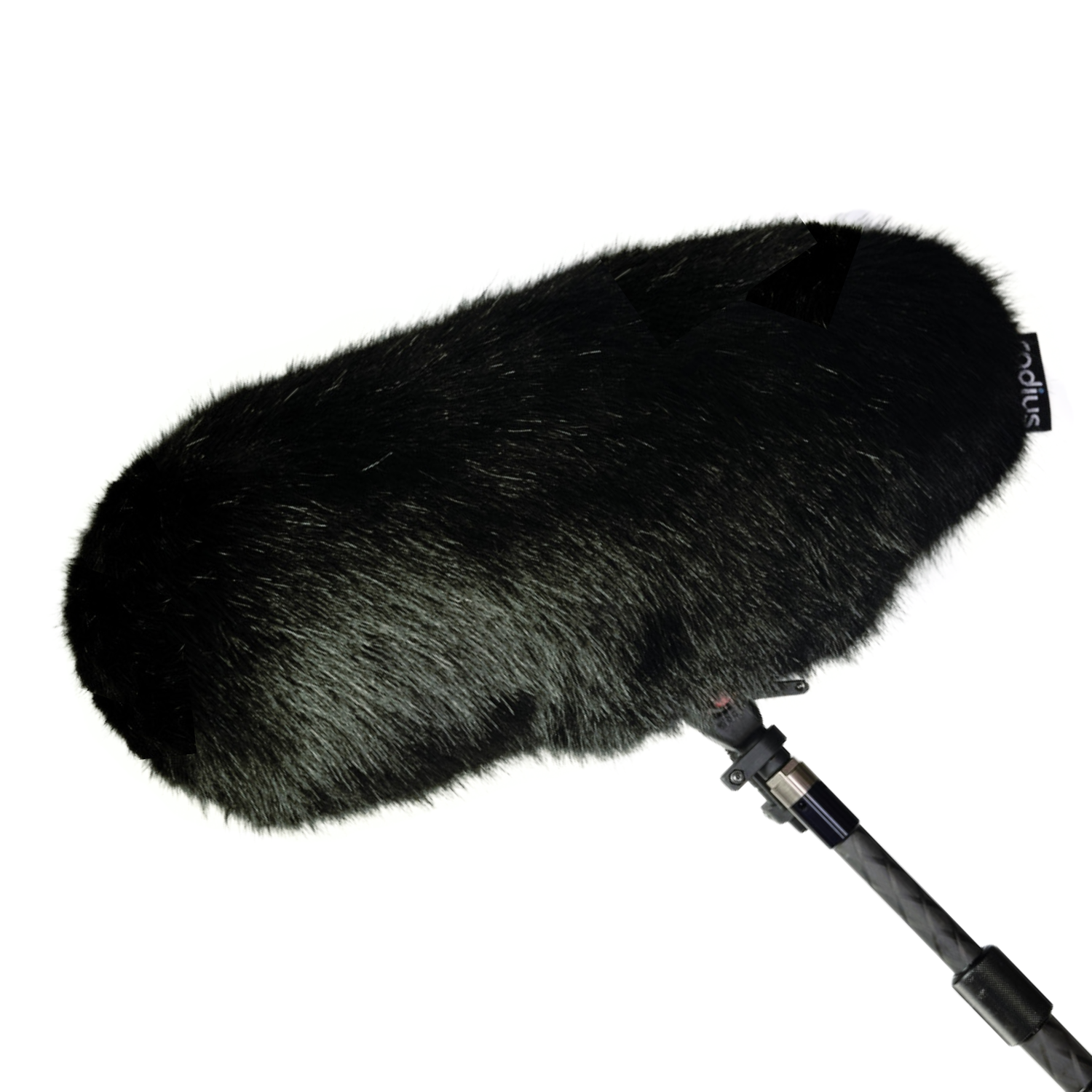 Replacement Windcover for Rycote Cyclone, Medium, Black Fur
